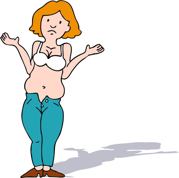 体重增加的简女孩图片下载