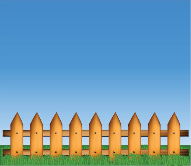 景观预展栅栏图片下载