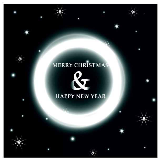 圣诞贺卡和背景在霓虹灯和当代图片下载