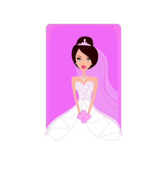 美丽的新娘图片下载