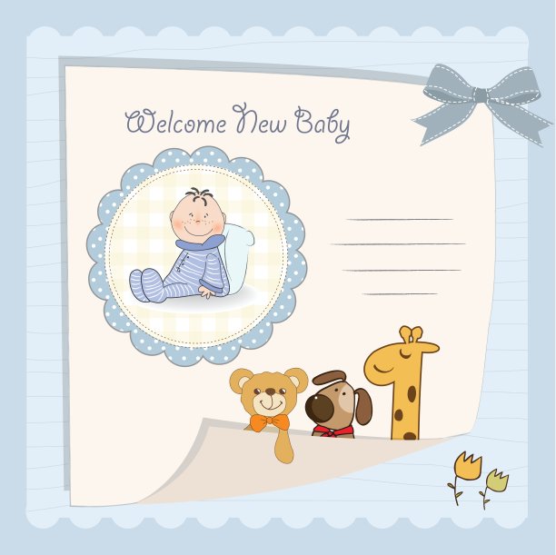 婴儿洗澡卡图片下载