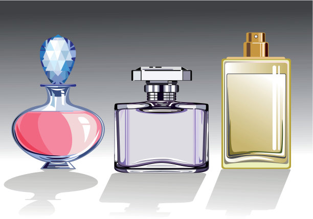 香水瓶套装图片下载