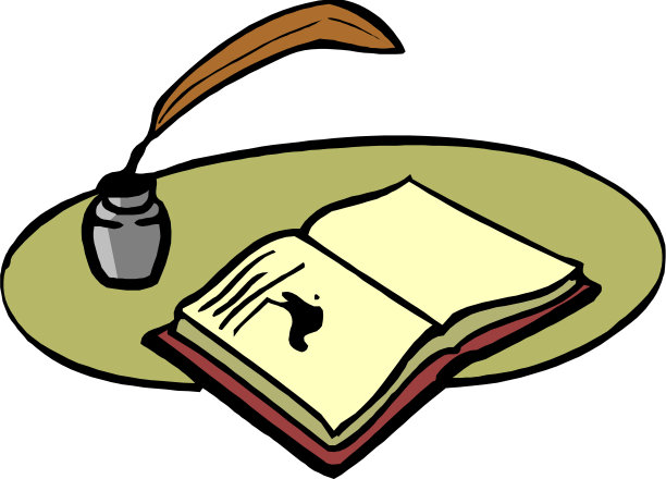 笔记本和钢笔图片下载