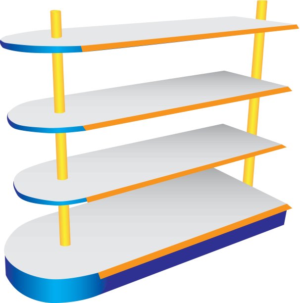 商业货架图片下载