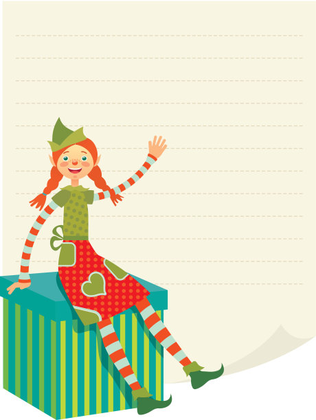 圣诞精灵图片下载