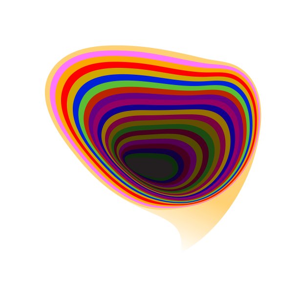 摘要彩虹语音气泡背景图片下载