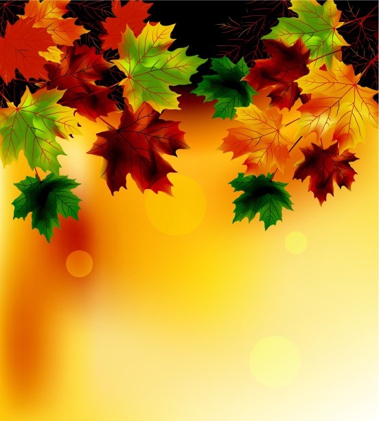 秋叶背景图片下载