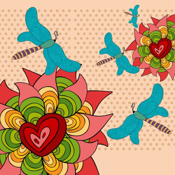 充满活力的春天的背景图片下载