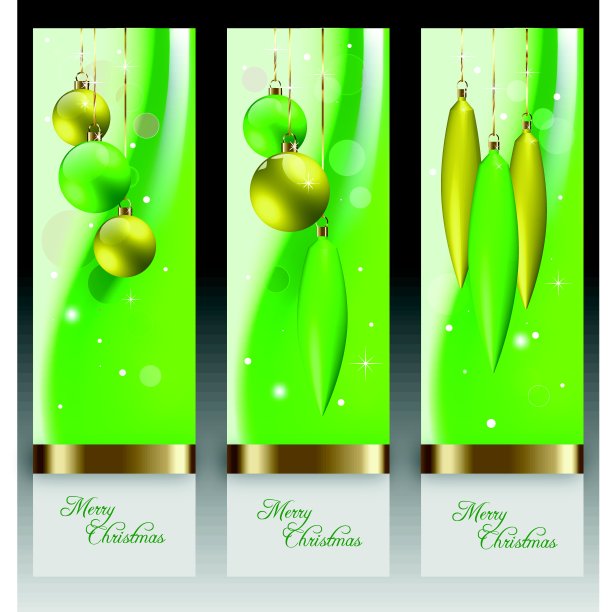 圣诞节和新年横幅图片下载