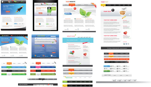 网站设计元素图片下载