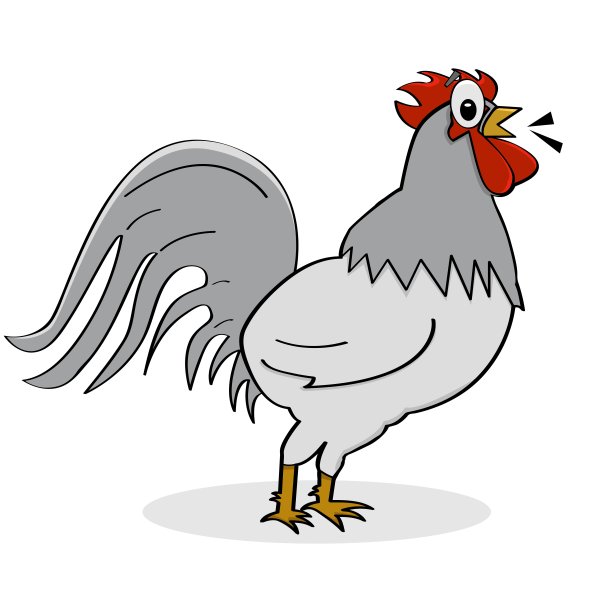 卡通公鸡图片下载
