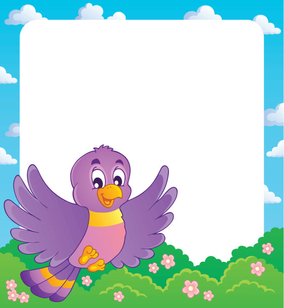 小鸟主题框架1图片下载