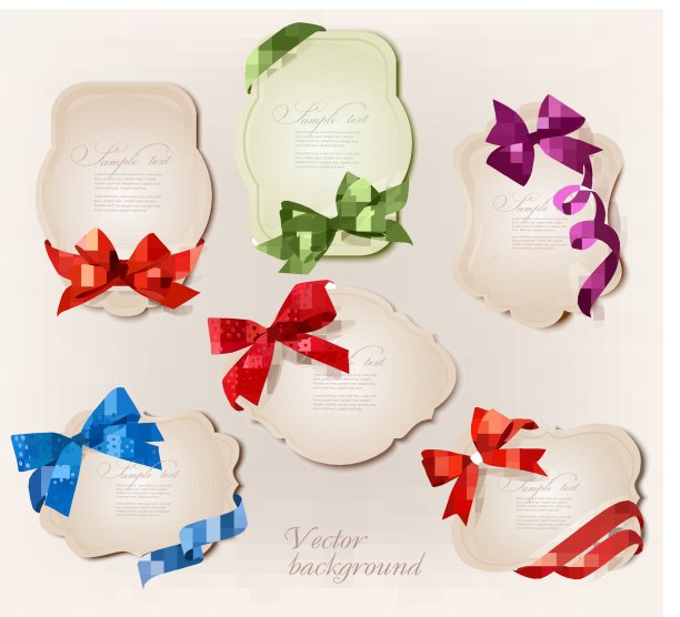 卡和丝带图片下载