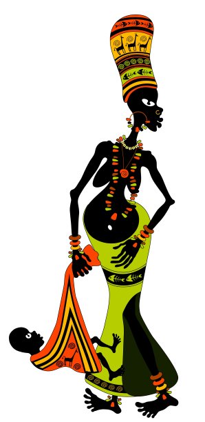 非洲的女人图片下载