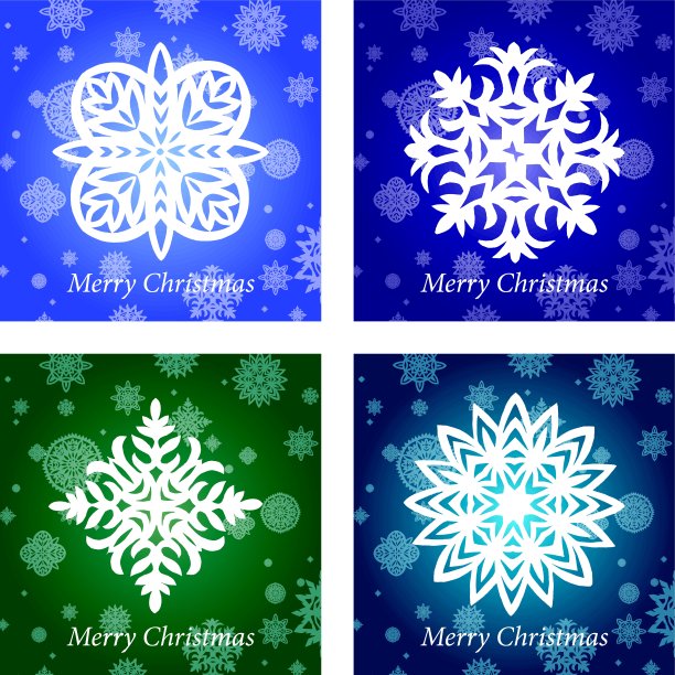 收集手工雪花图片下载