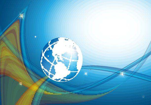 向量波浪背景。Eps10图片下载