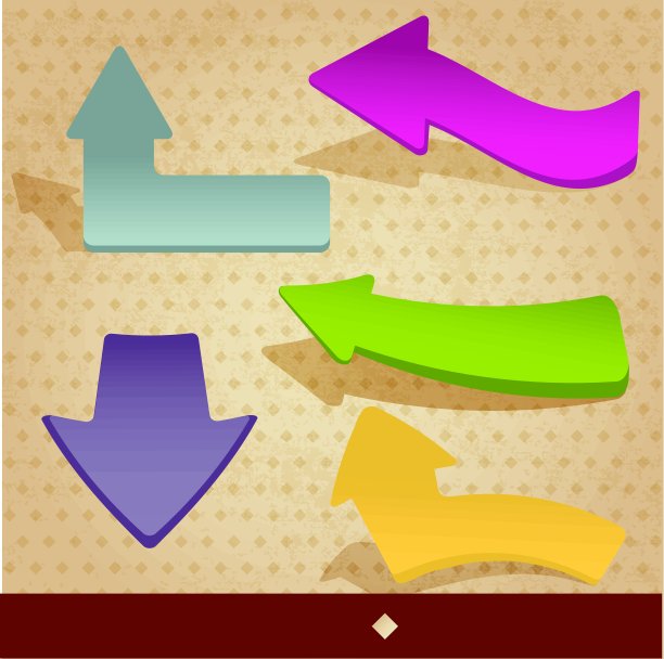 的箭头。用于设计的向量集。图片下载