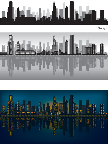 芝加哥天际线图片下载