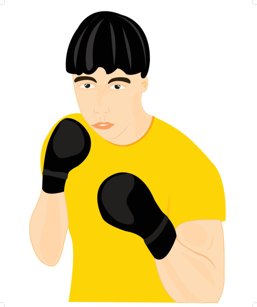 拳击手在手套图片下载