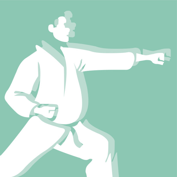 空手道象形图图片下载