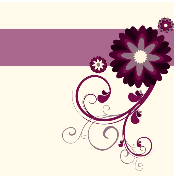 花紫色背景图片下载