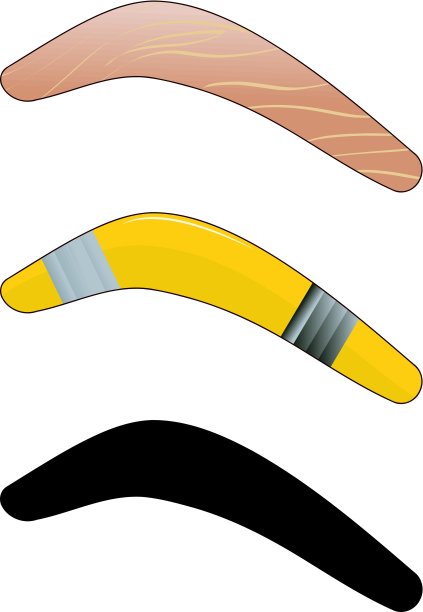 向量飞去来器图片下载