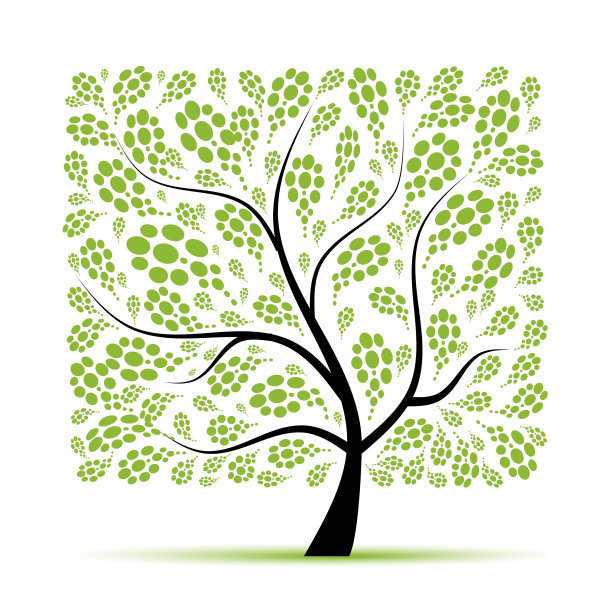 艺术树为您的设计美丽图片下载