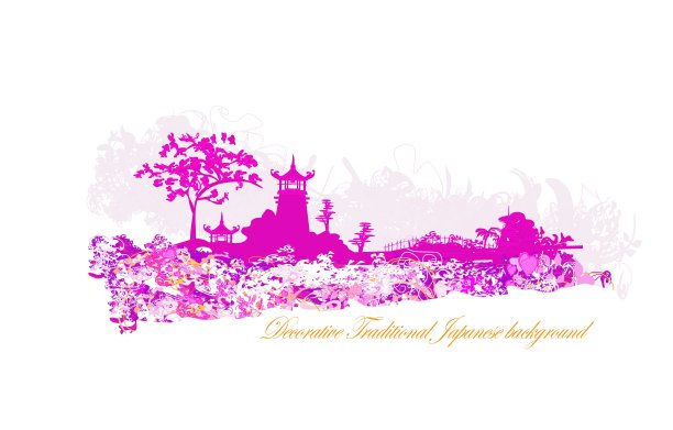 亚洲风景杂志的旧报纸图片下载