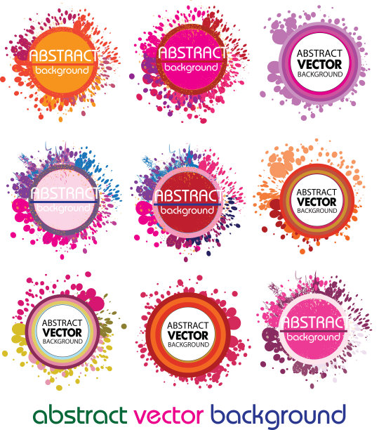 抽象的设计元素图片下载