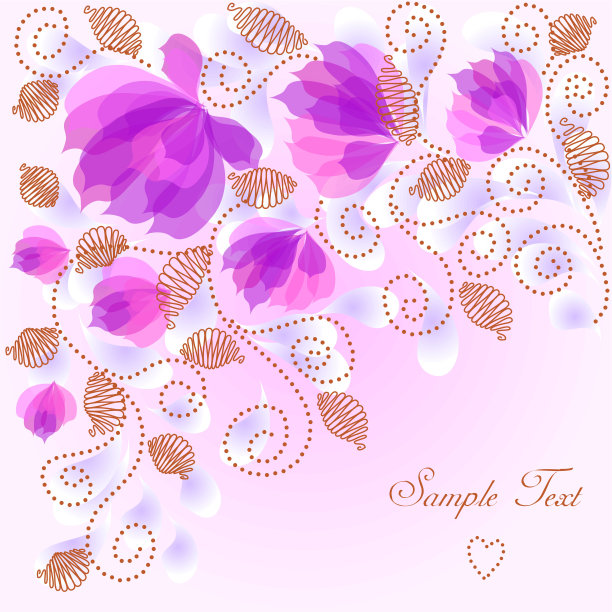 复古碎花背景图片下载