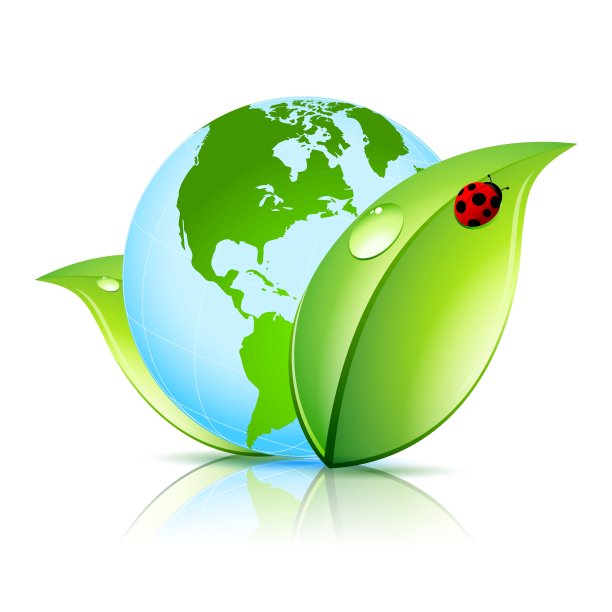 绿色的地球图标图片下载