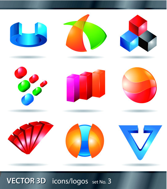 一组图标或标志图片下载