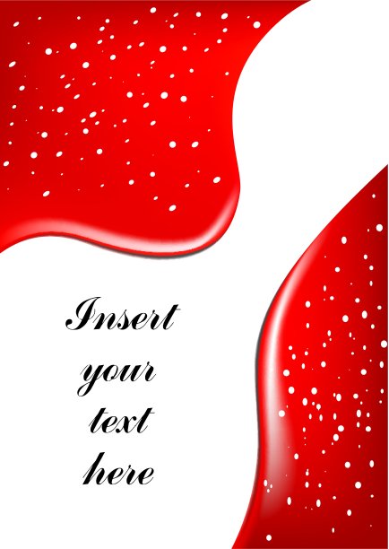 红色的文具图片下载