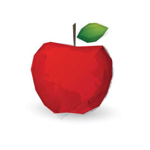 水彩苹果水果图片下载