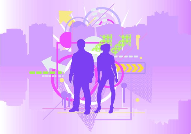 城市和人。图片下载