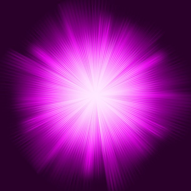?颜色紫色的设计与一个爆发。EPS 8图片下载