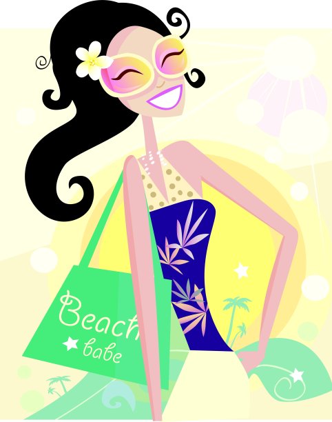 热海滩别致图片下载