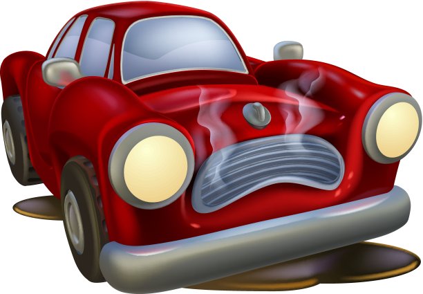 破坏了卡通车图片下载