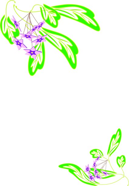 开花树枝图片下载