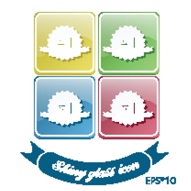 第一名丝带花环图标。胜利的图标图片下载