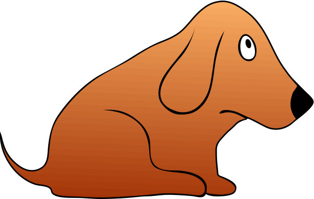 坐在小的狗图片下载