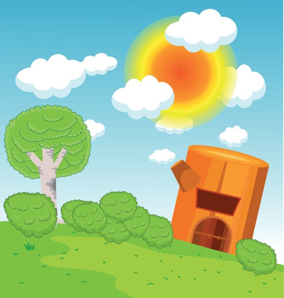 抽象背景绿色散景圈图片下载