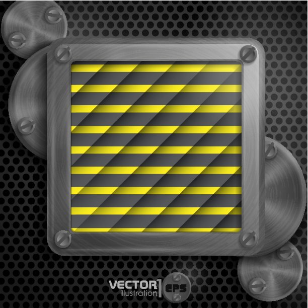 金属框架，带螺钉图片下载