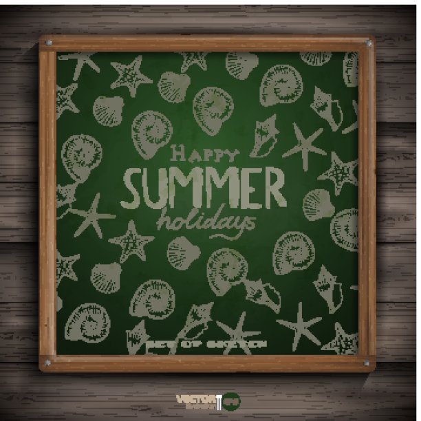 一套手绘各种元素图片下载