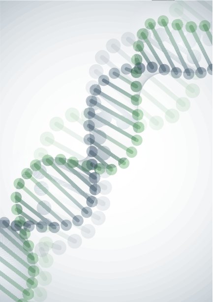 DNA分子的背景。图片下载