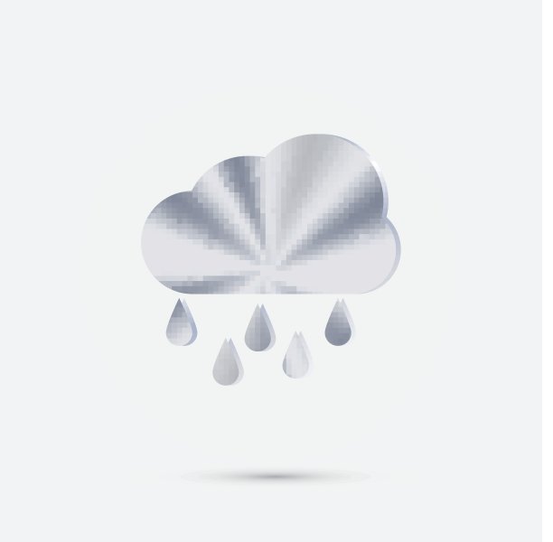 云降雨。天气图标图片下载