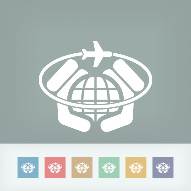 飞机旅行图标图片下载