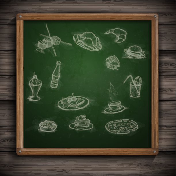 一套手绘各种元素图片下载