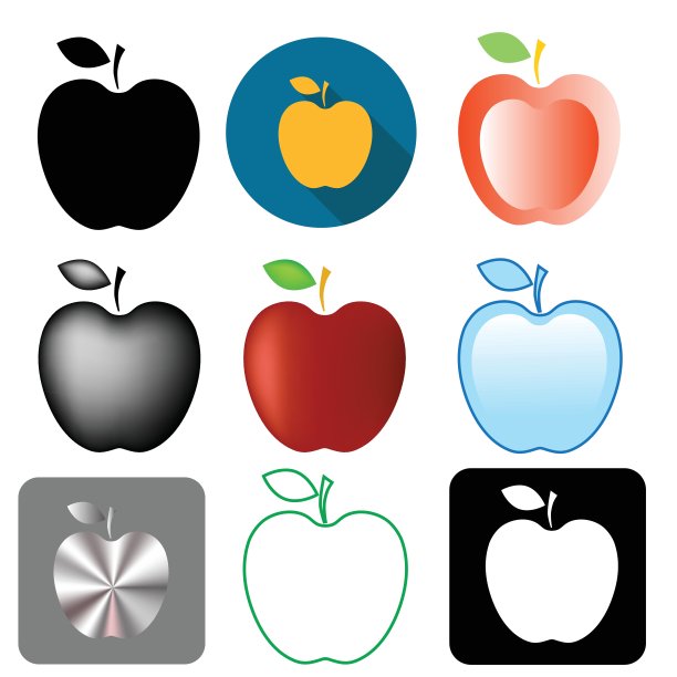 苹果的图标图片下载