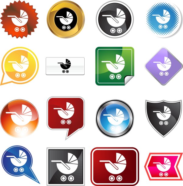 婴儿推车图片下载